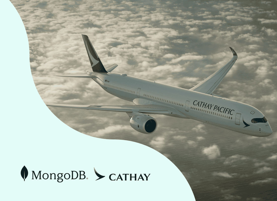 Cathay Pacific builds in-flight mobile app on MongoDB Atlas